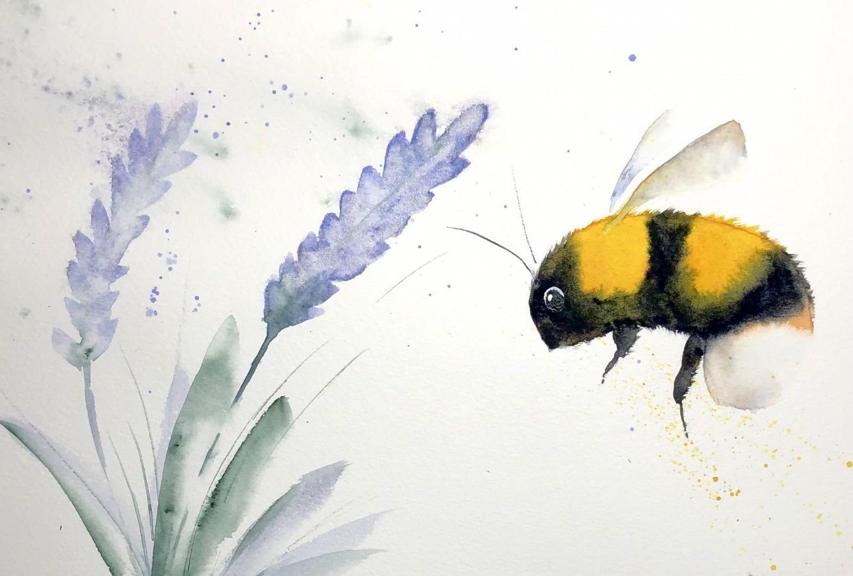 Cute Bumblebee - student project