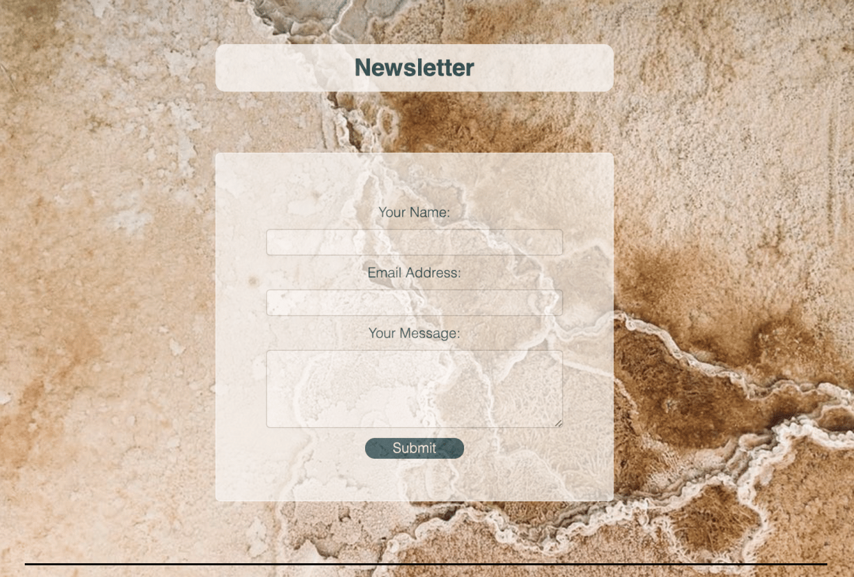 CSS Mini Project 1: Style This Form - student project