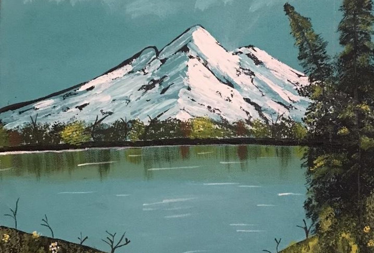 Beautiful mountains - student project
