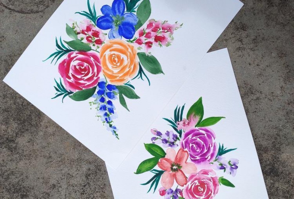 Floral Fun - student project