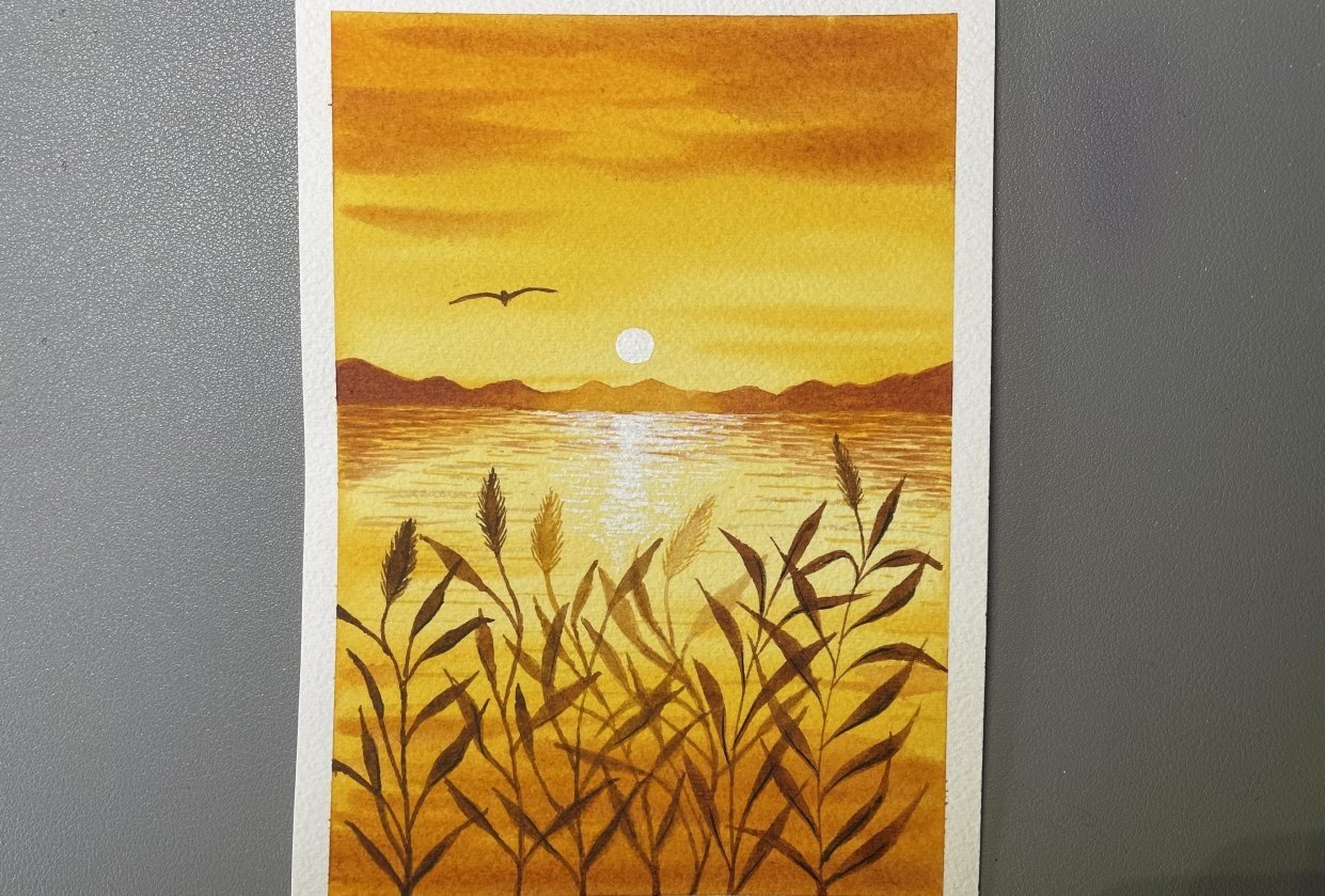 Sunset - student project