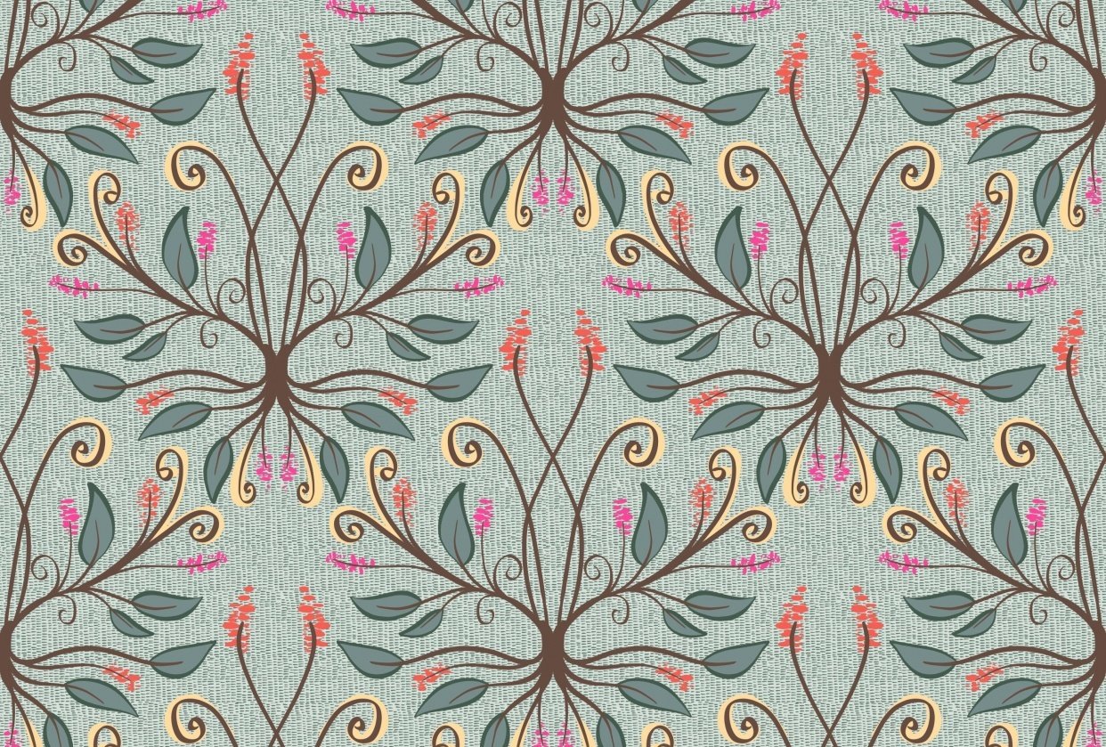 Fun new diamond patterns - student project