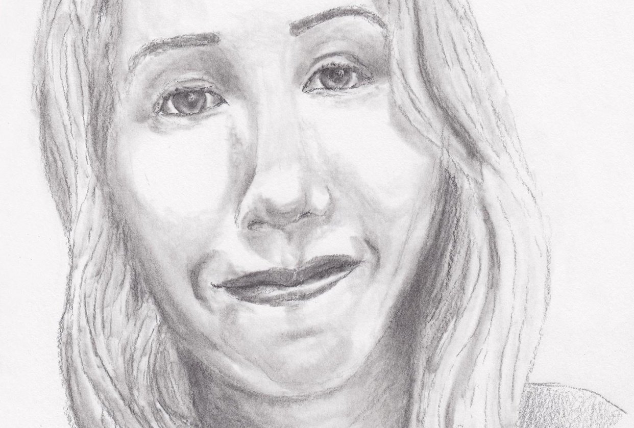 Self portrait-ish :) - student project