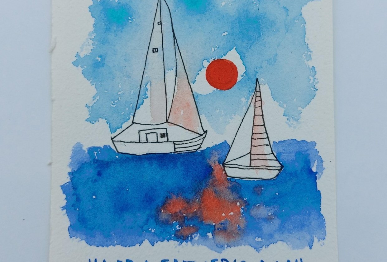 Fathers Day Card - student project