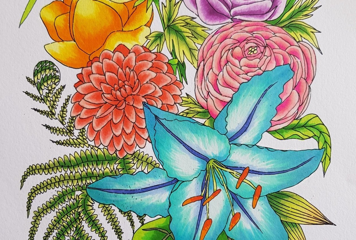 Colouring with Markers! - student project