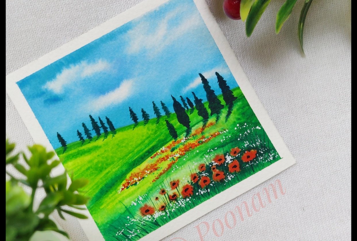 Valley of flowers Skillshare Student Project