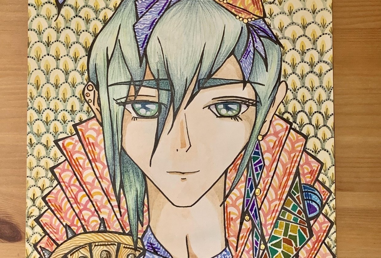 Anime boy - student project