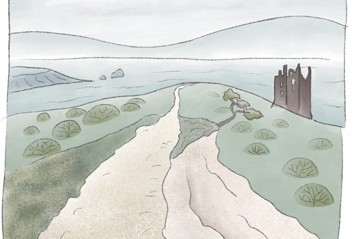 Castle by sea - student project