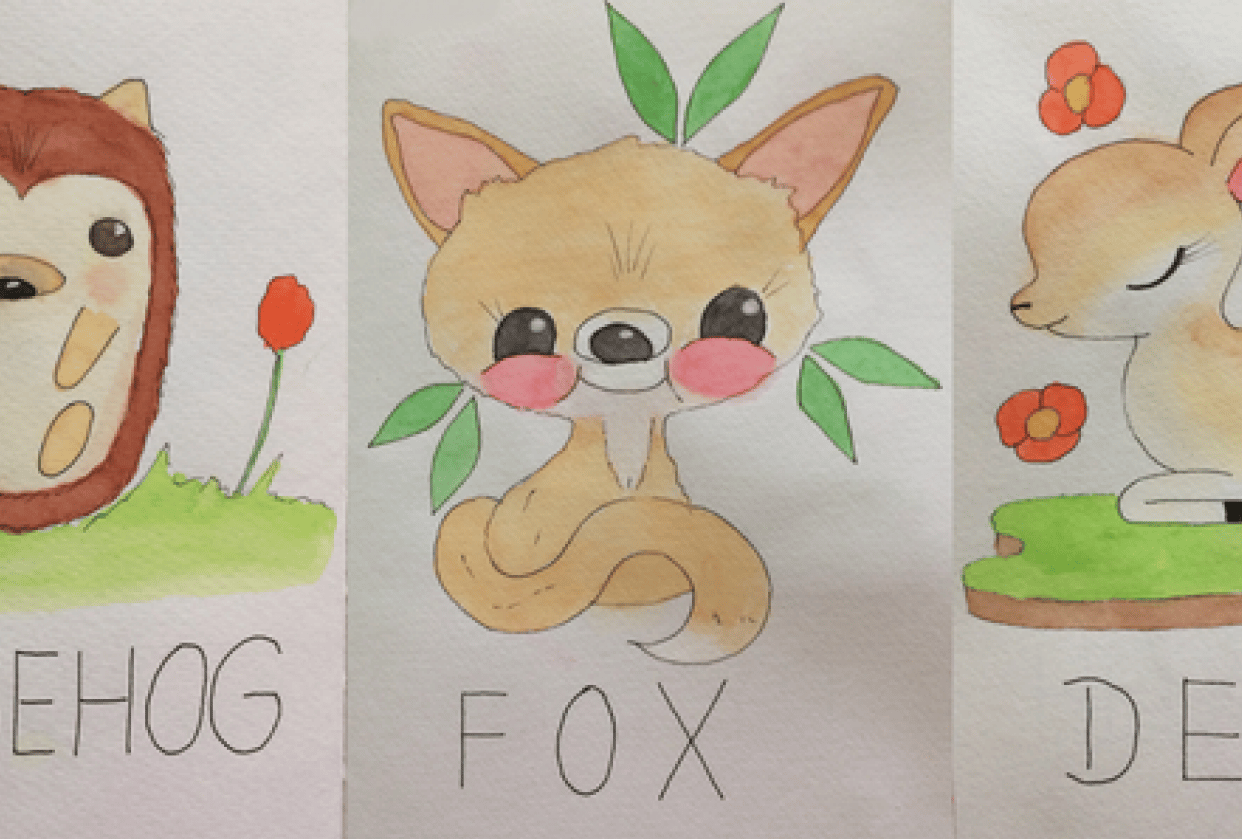 Cute Animals - student project
