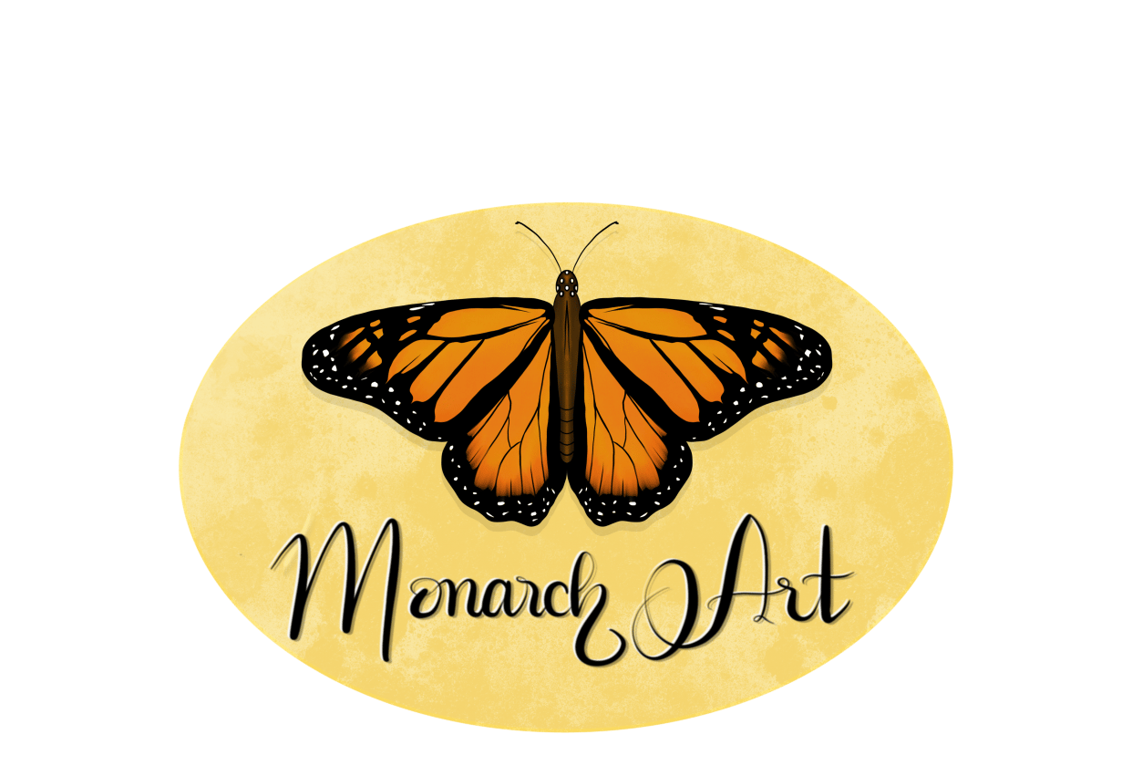 Monarch Art Logo - student project