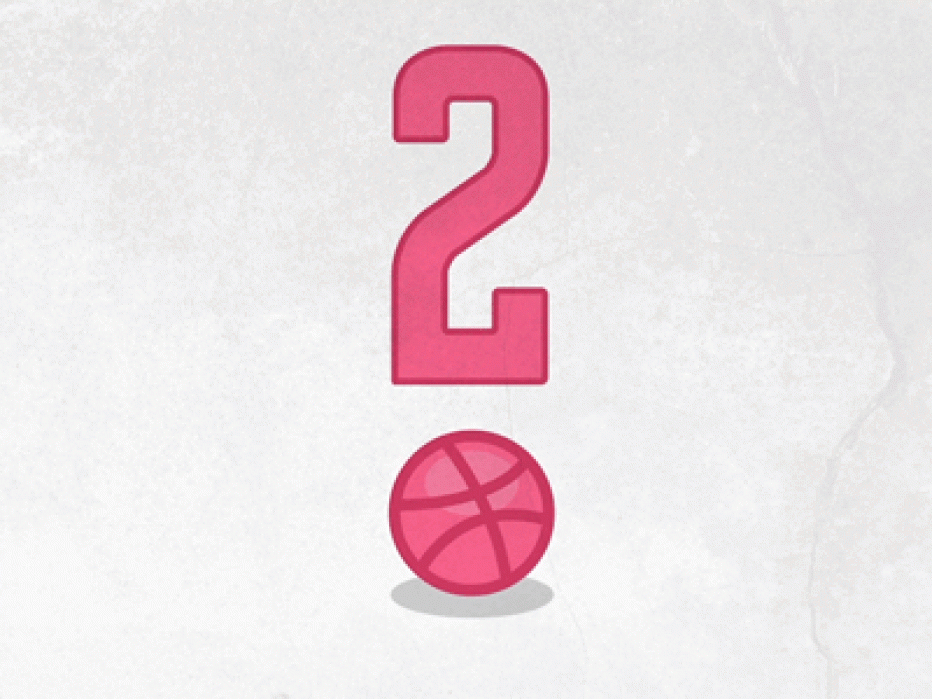 Dribbble Invites - student project