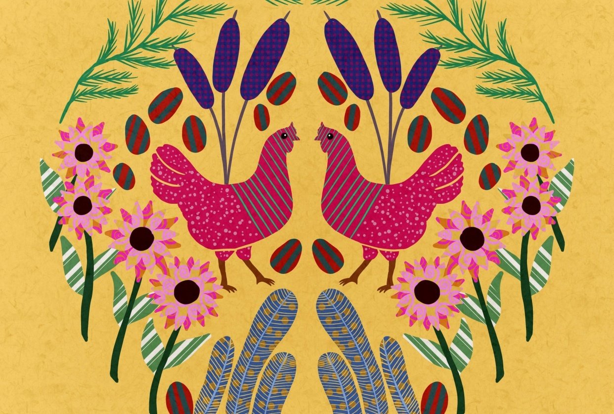Folk Art Fun Skillshare Student Project folk-art-fun-skillshare-student-project