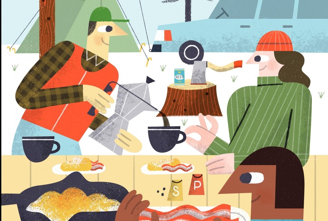 My Project: Food x Camping - student project