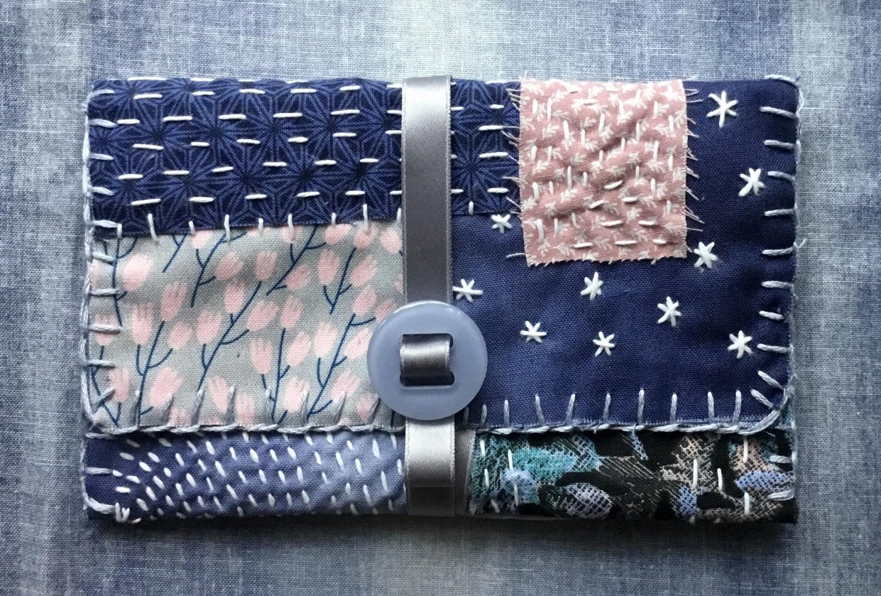 My First Boro Stitching Project - student project
