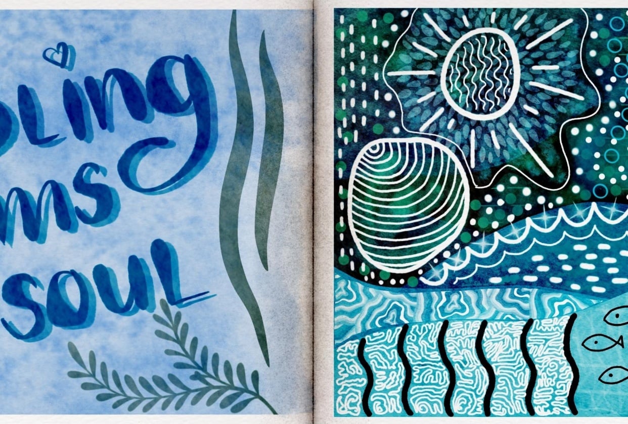 Calming Sketchbook Skillshare Student Project