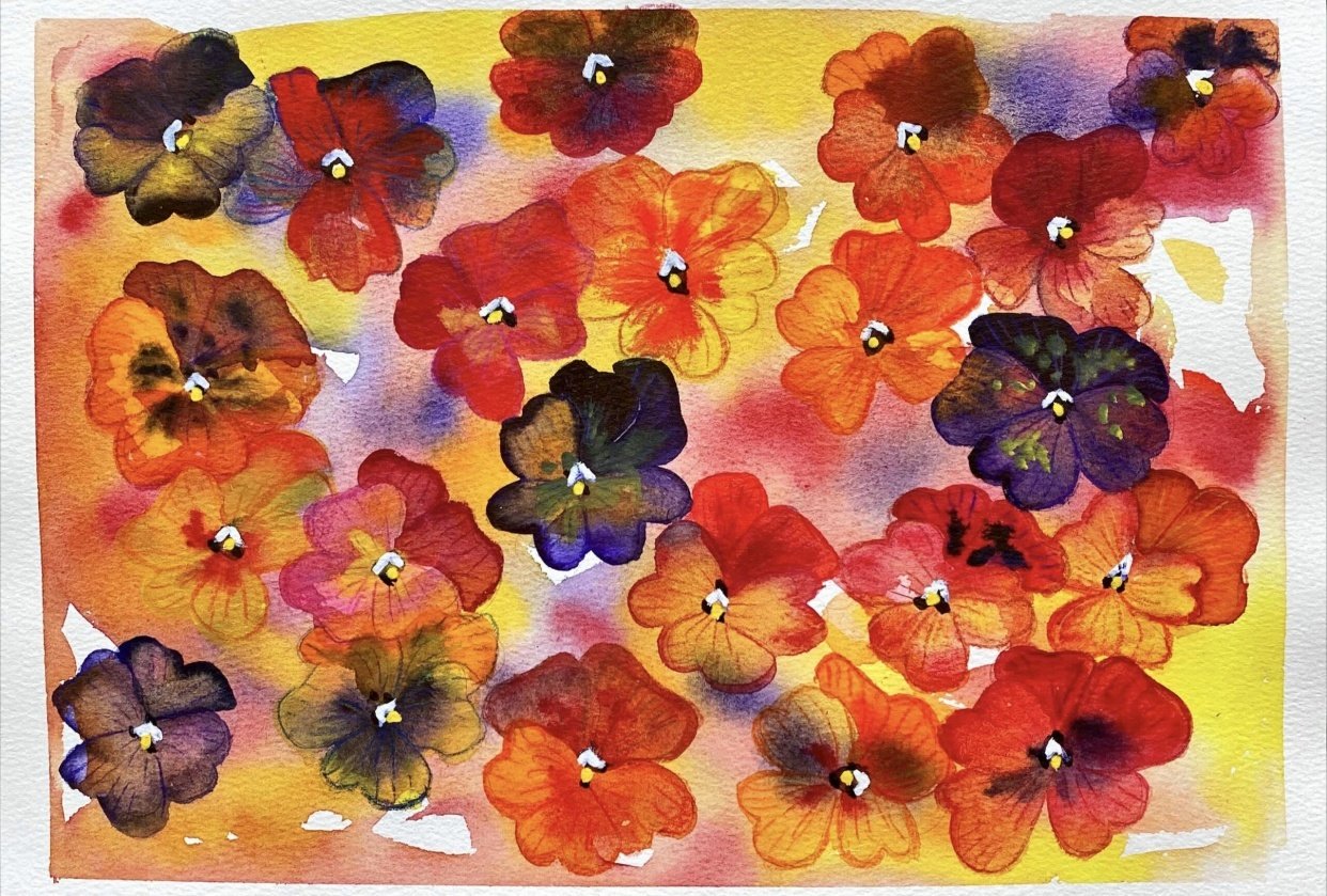 I see flowers Skillshare Student Project