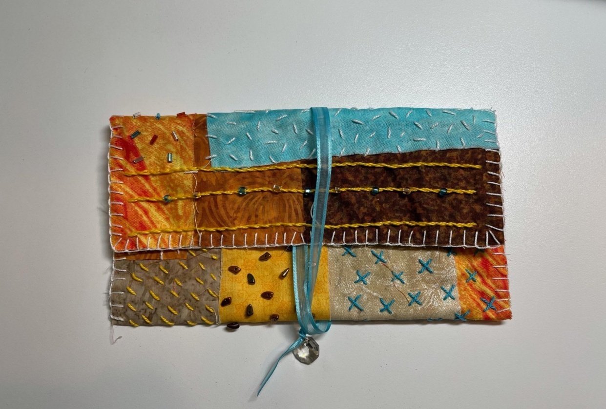 Recycled pouch - student project