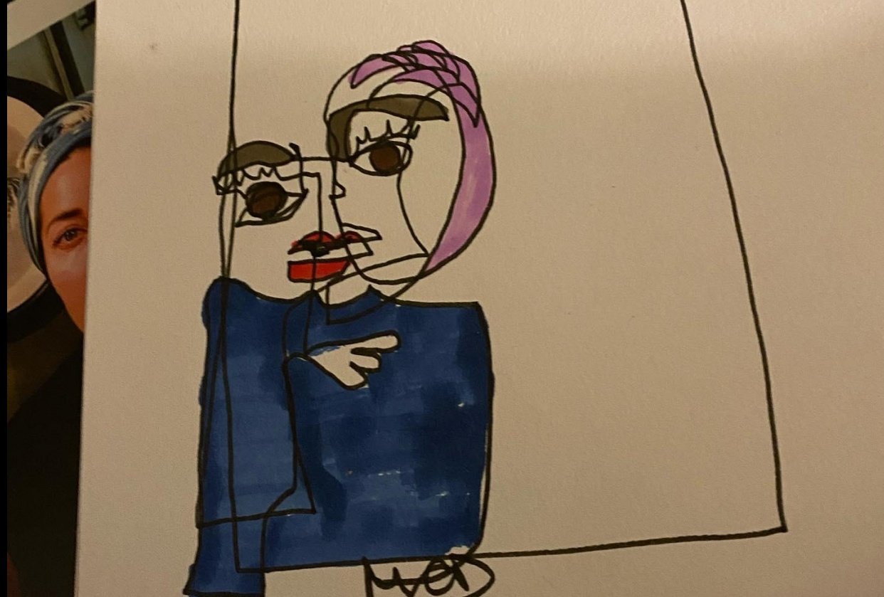 Contour Line Drawings Left Hand Right Hand Blind Blind And Non 
