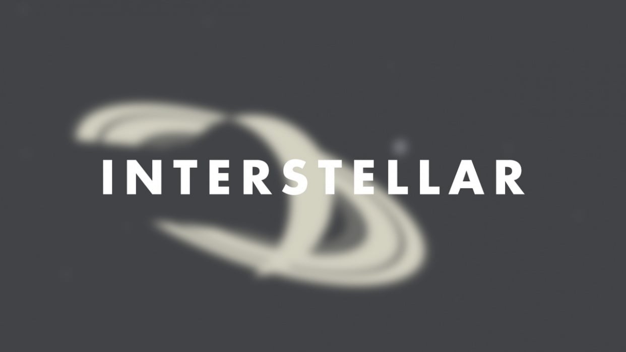 Interstellar (SAMPLE PROJECT) - student project