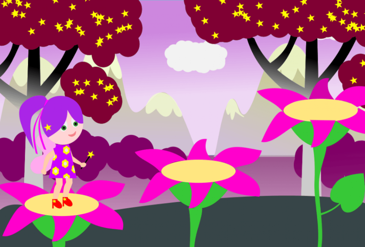 Fairy world - student project