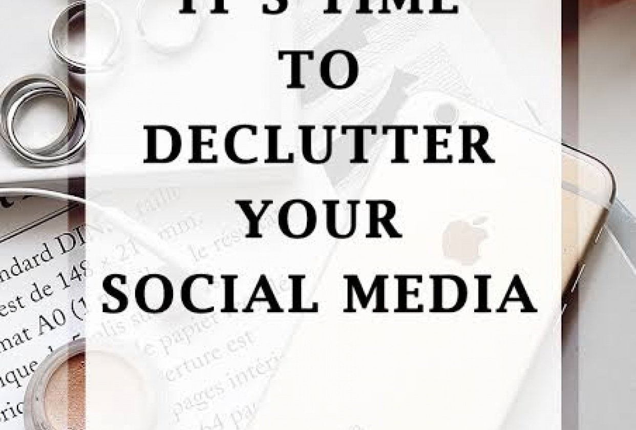 Decluttering my Soft Addictions. - student project