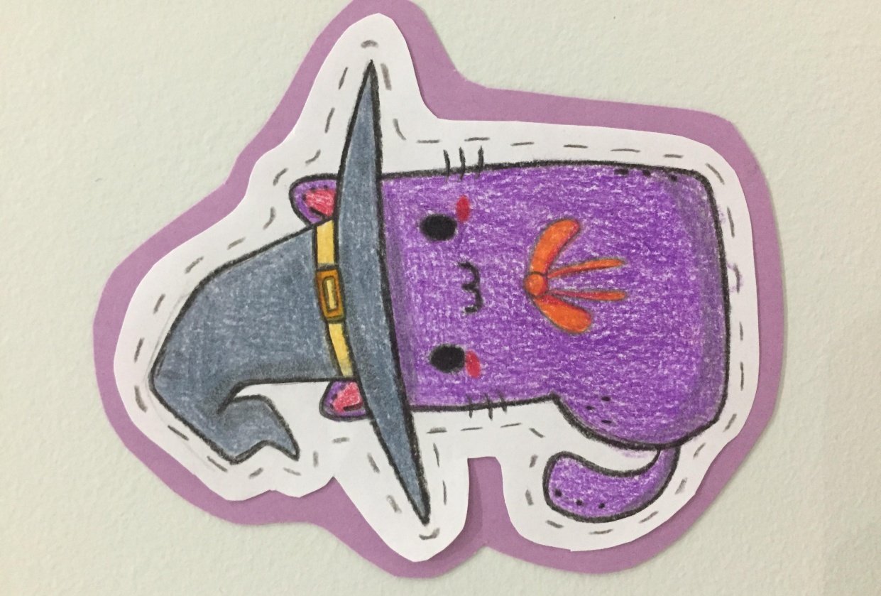 Halloween Kitty Skillshare Student Project