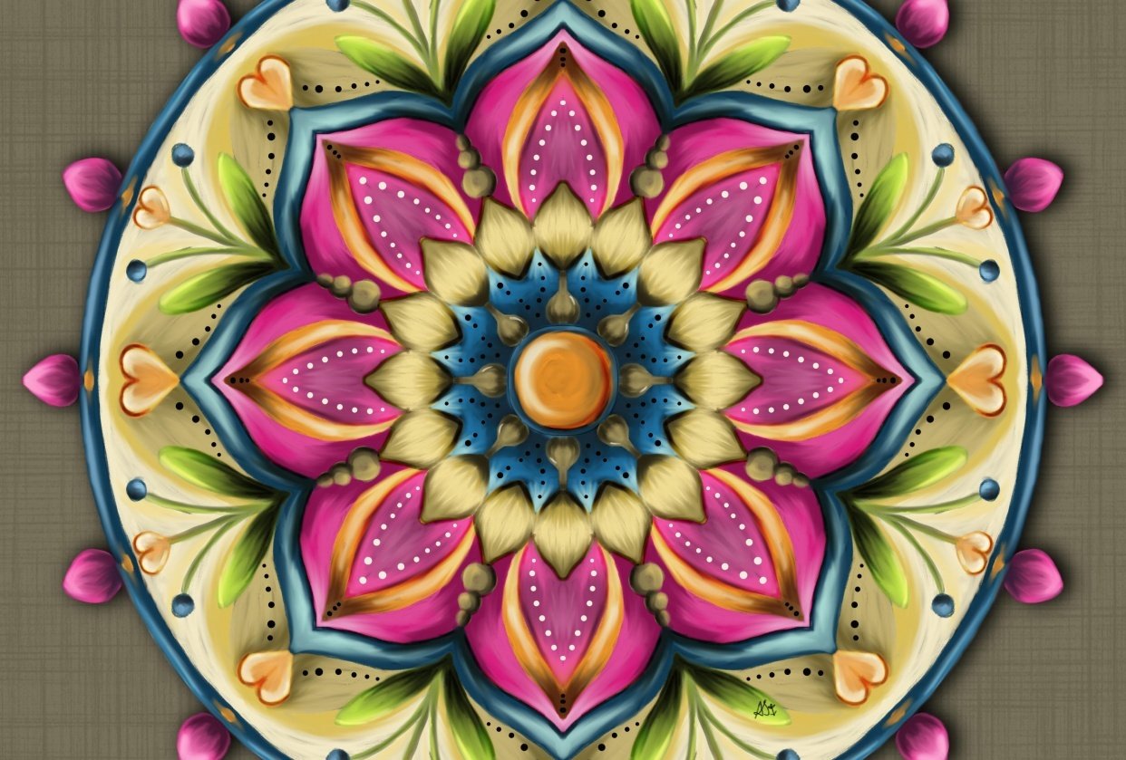 Mandalas by Ali - student project