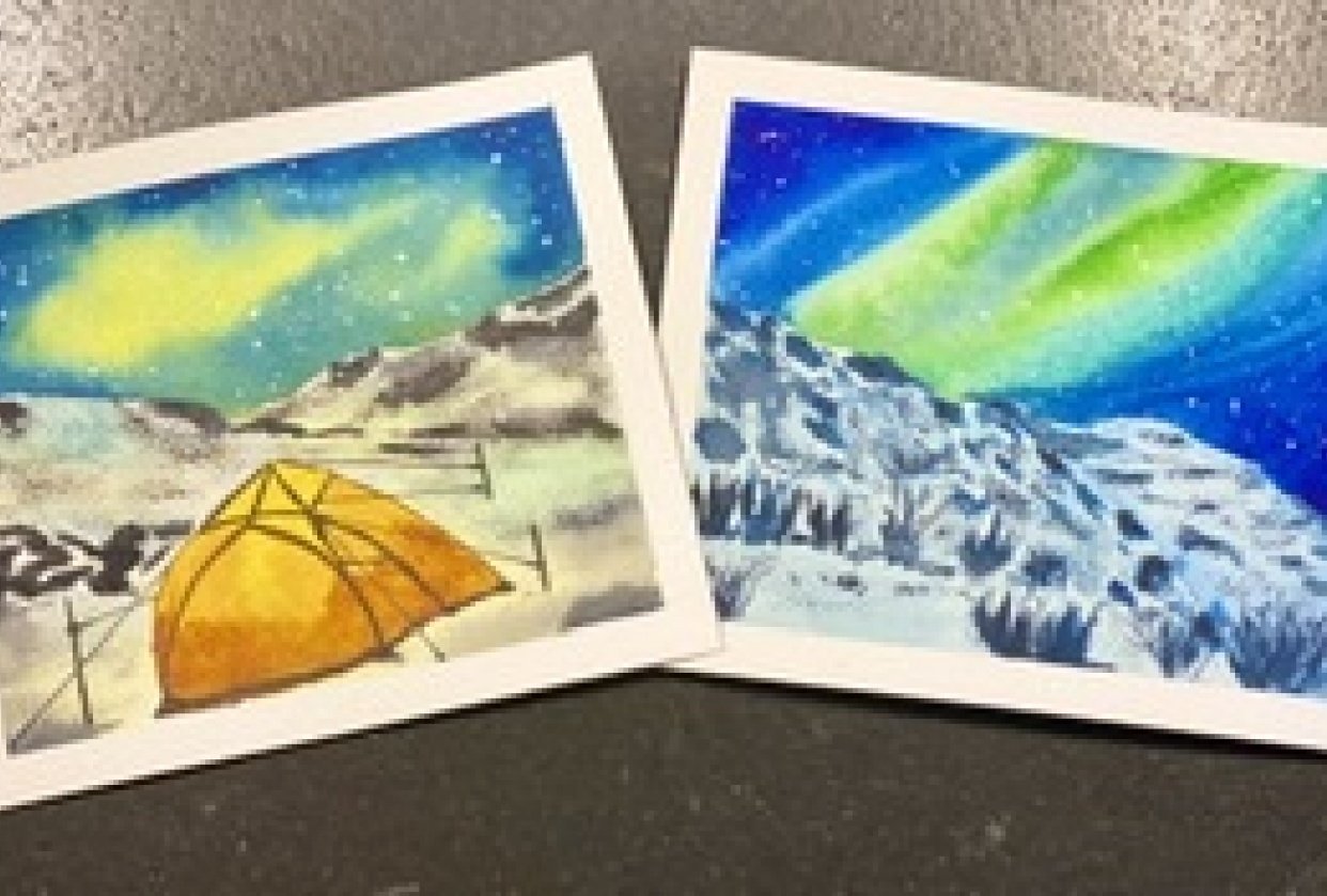 Dancing lights in the Sky Skillshare Student Project