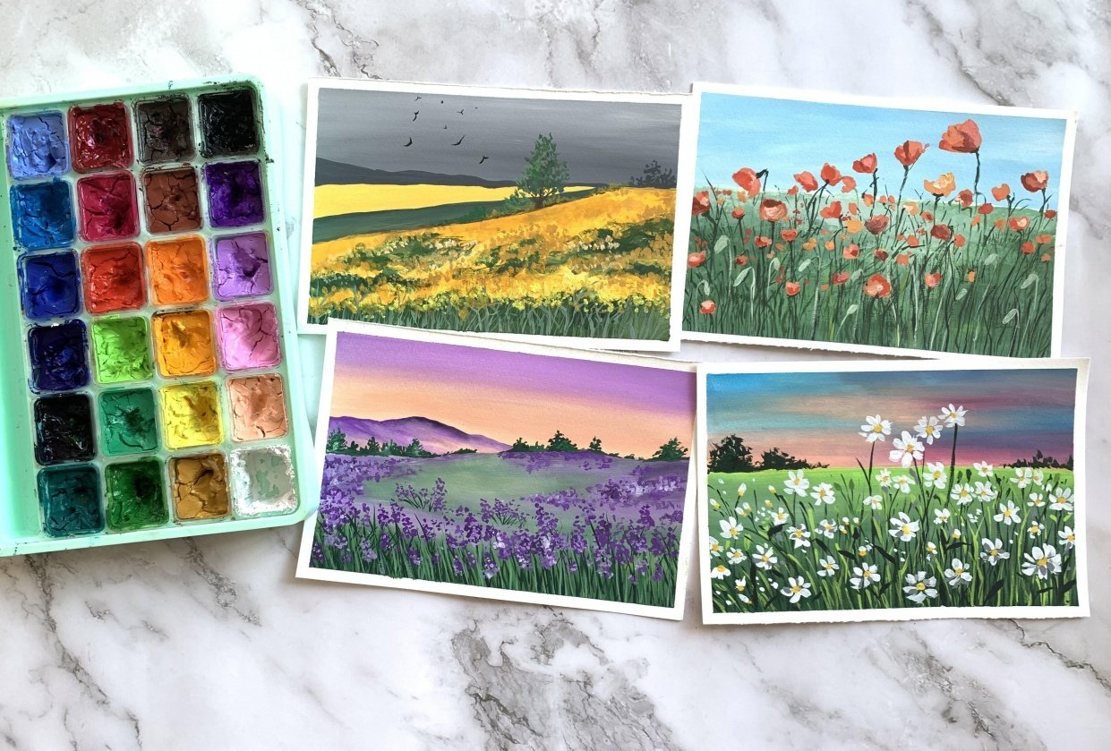 a-comprehensive-guide-to-gouache-skillshare-student-project