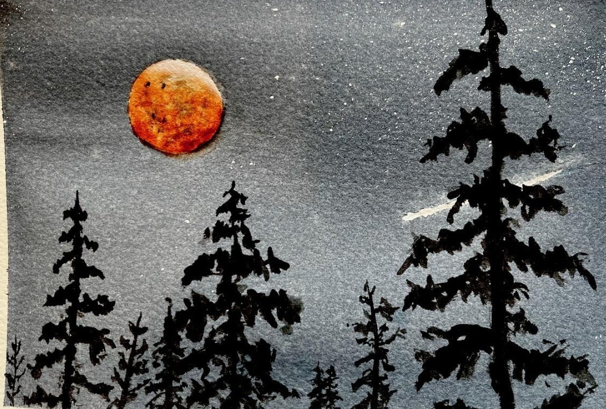 Lunar Eclipse Skillshare Student Project Lunar Eclipse Skillshare Student Project