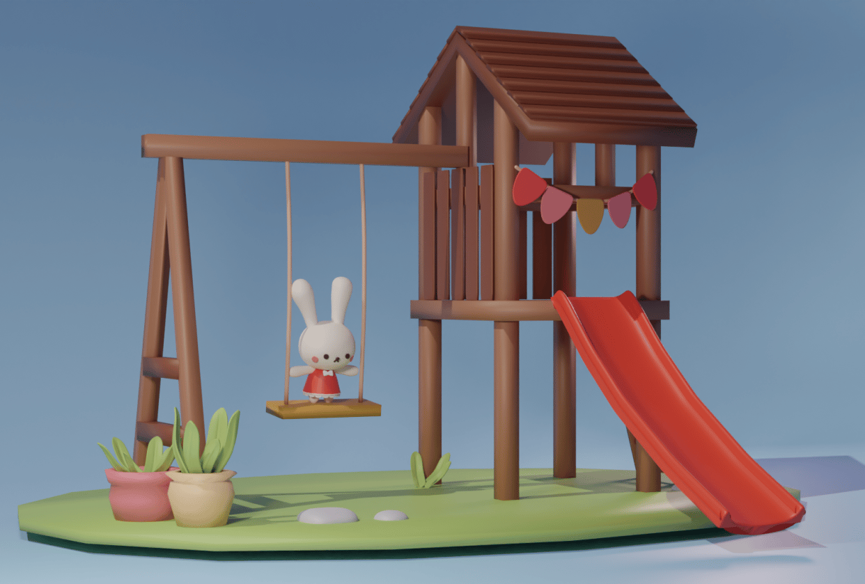Animated Swing - student project