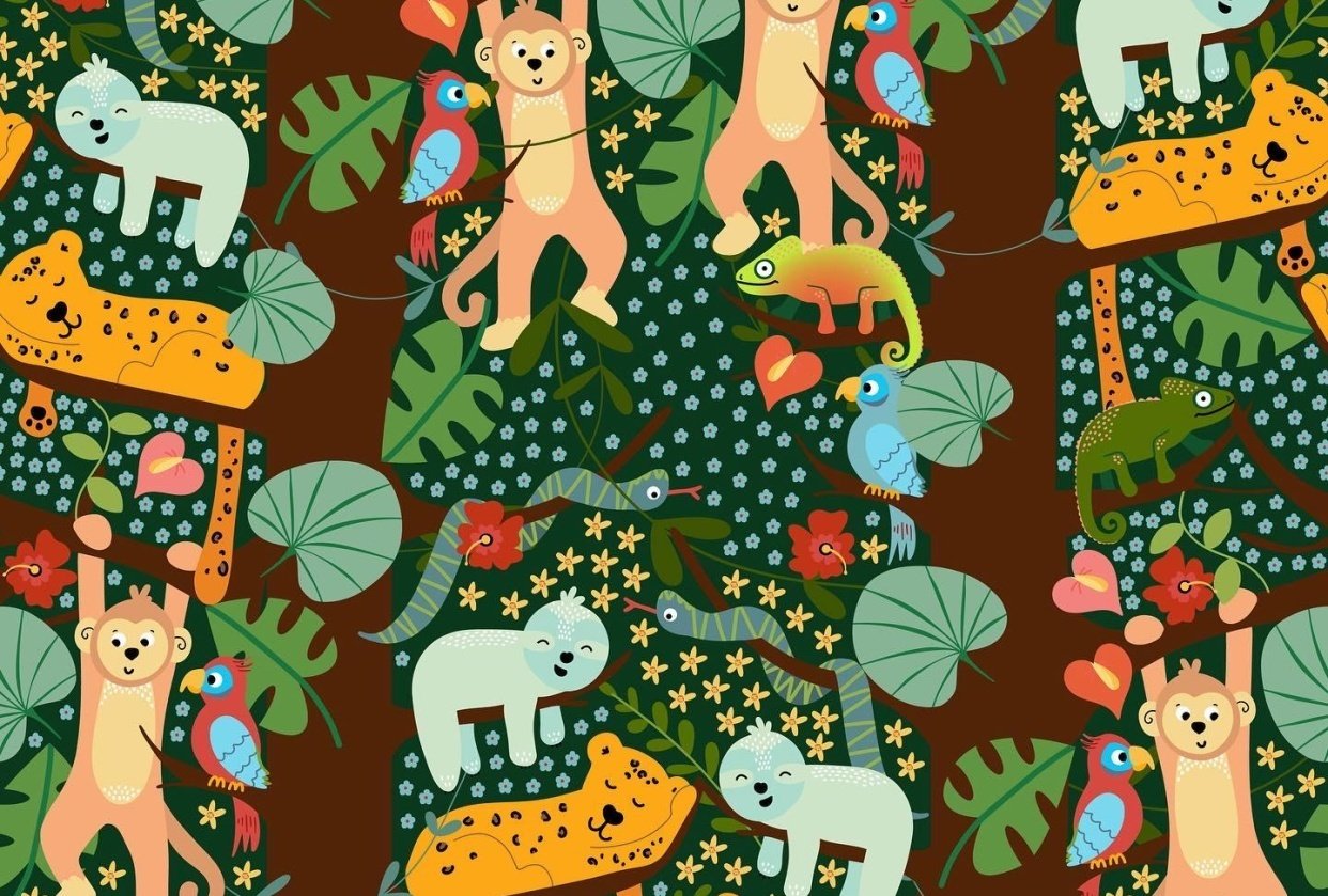 Fun in the Jungle | Skillshare Student Project