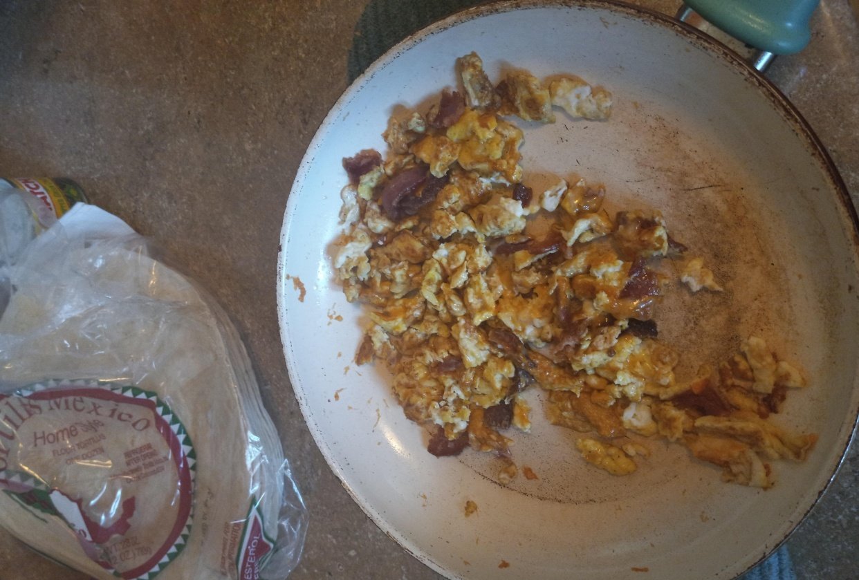 Breakfast burritos - student project