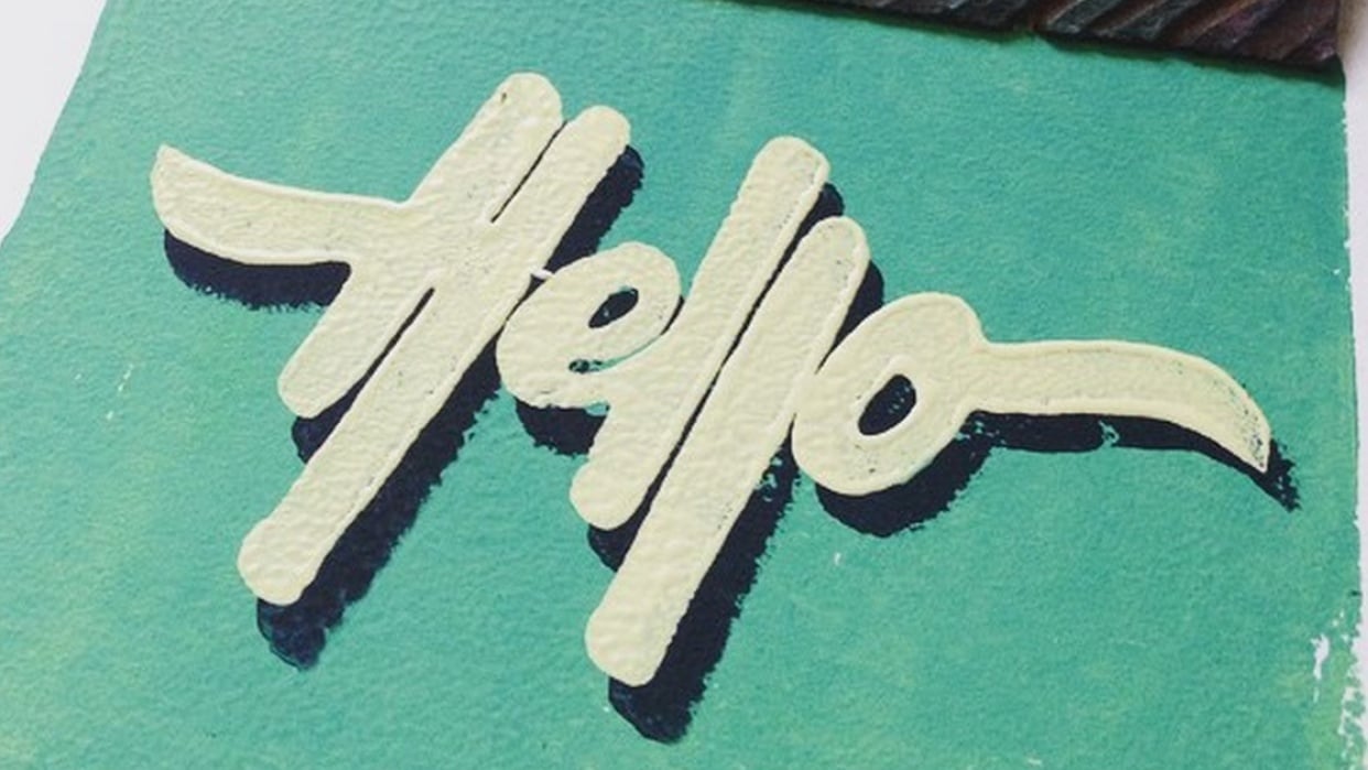 Hello Postcard - student project