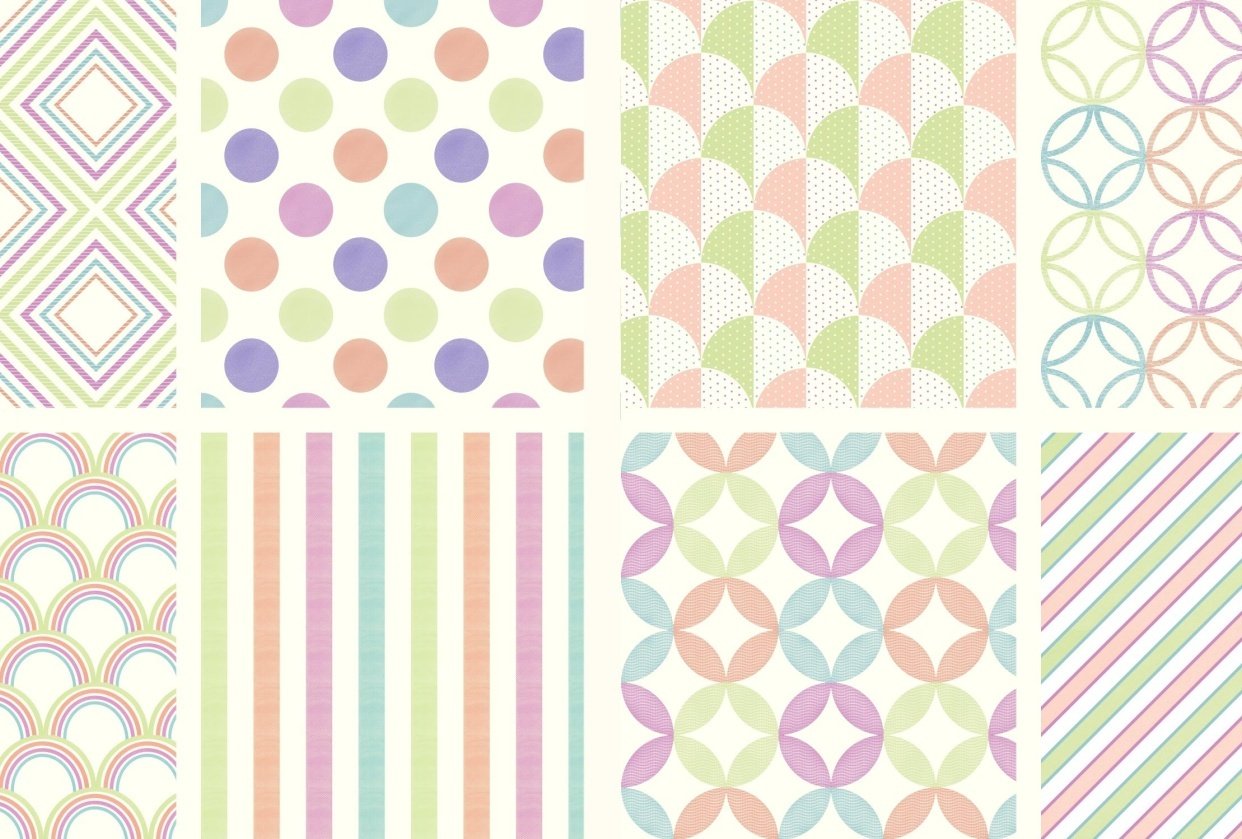 8 Geometric fun patterns | Skillshare Student Project