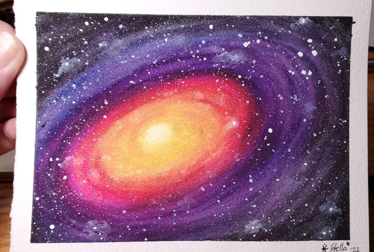 Cloudy Galaxy - student project