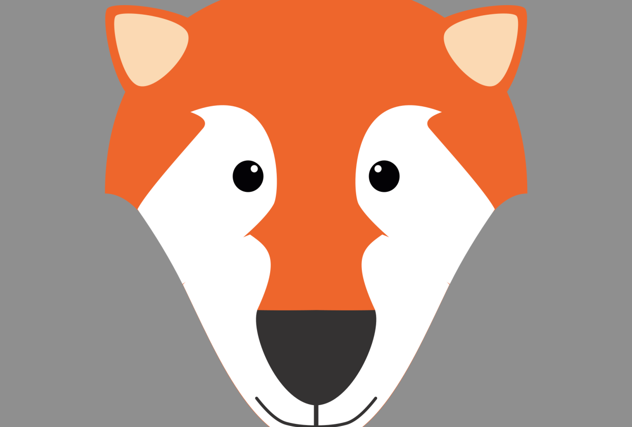 Foxes Illustration - student project