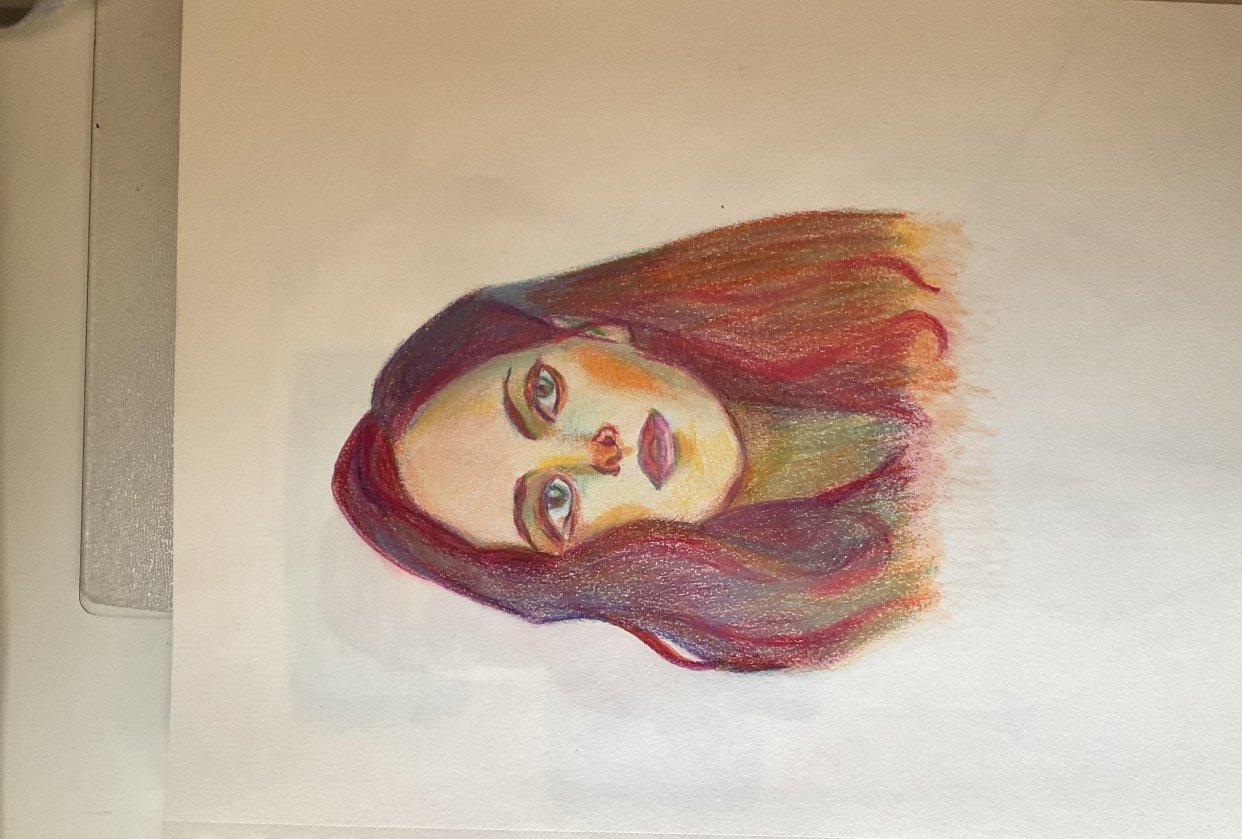 Vivid portrait - student project