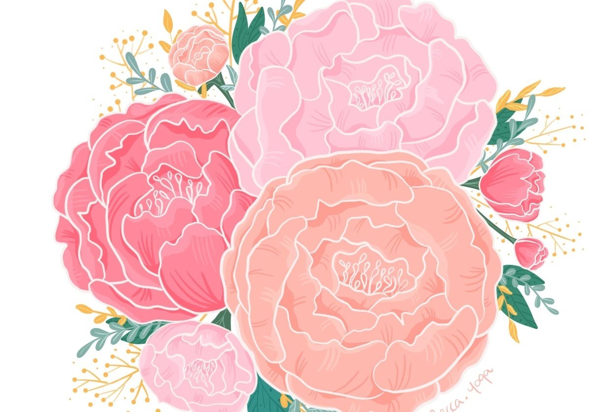 Peonies - student project