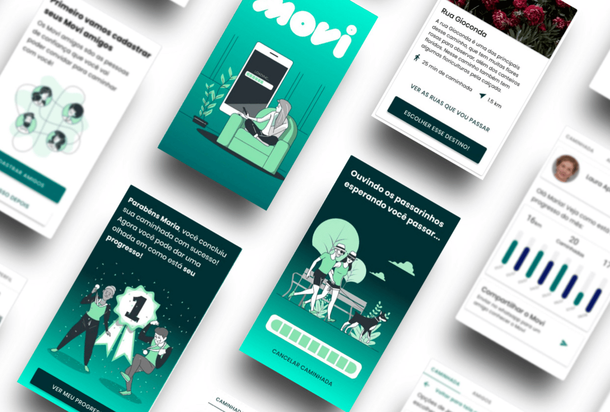 Movi app remake - student project