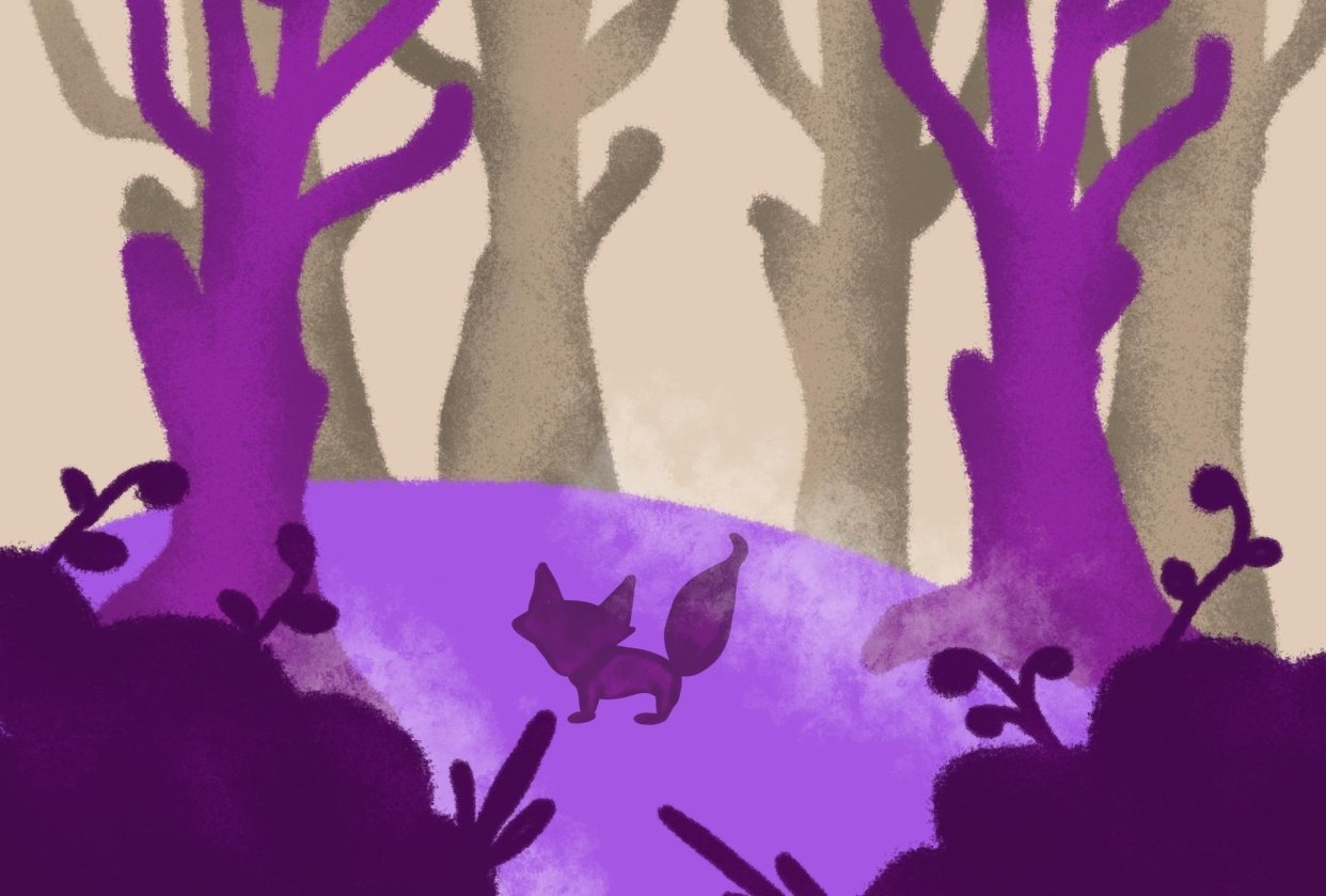 Forest scene - student project