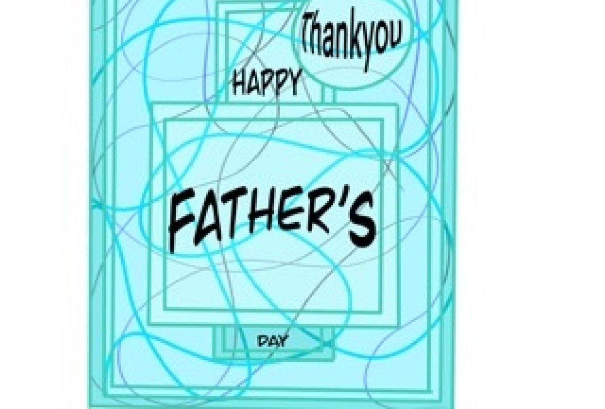 Father’s day card - student project