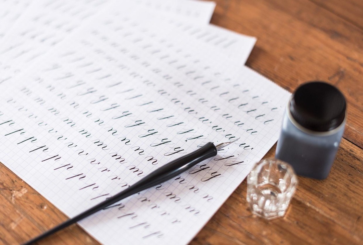 Pointed Pen Calligraphy for Everyone Skillshare Student Project