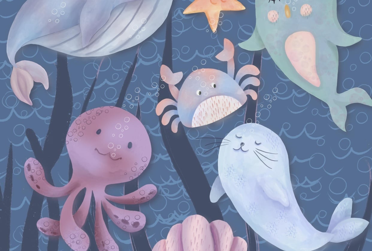 Watercolor Sea Skillshare Student Project