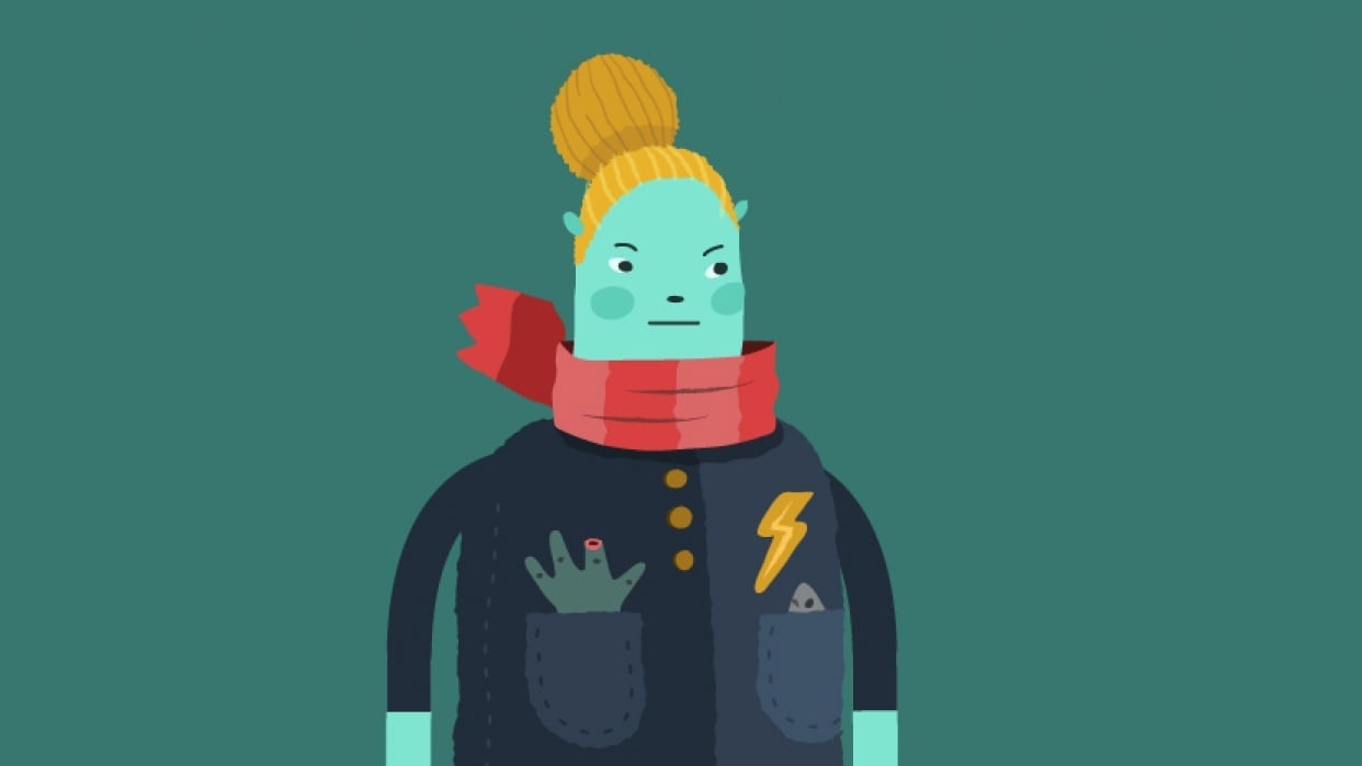 Grumpy walkcycle! | Skillshare Student Project