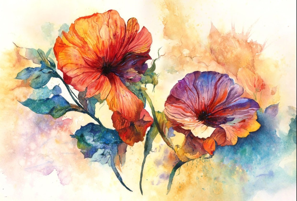 My Floral Watercolour Class Skillshare Student Project