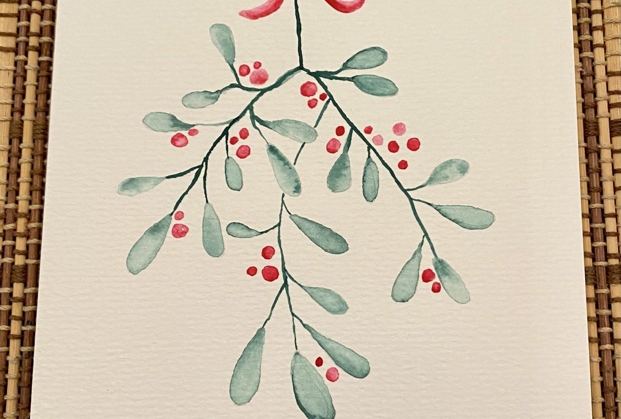 MMS Mistletoe and Candy Canes Skillshare Student Project
