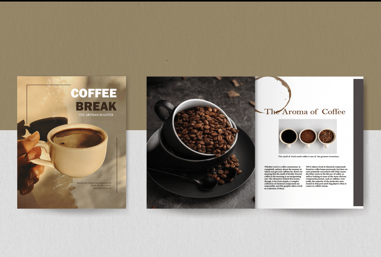 Coffee Break Magazine Skillshare Student Project