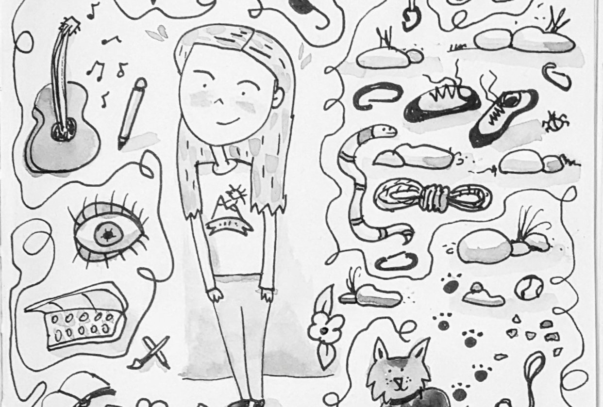 7 day drawing challenge Skillshare Student Project