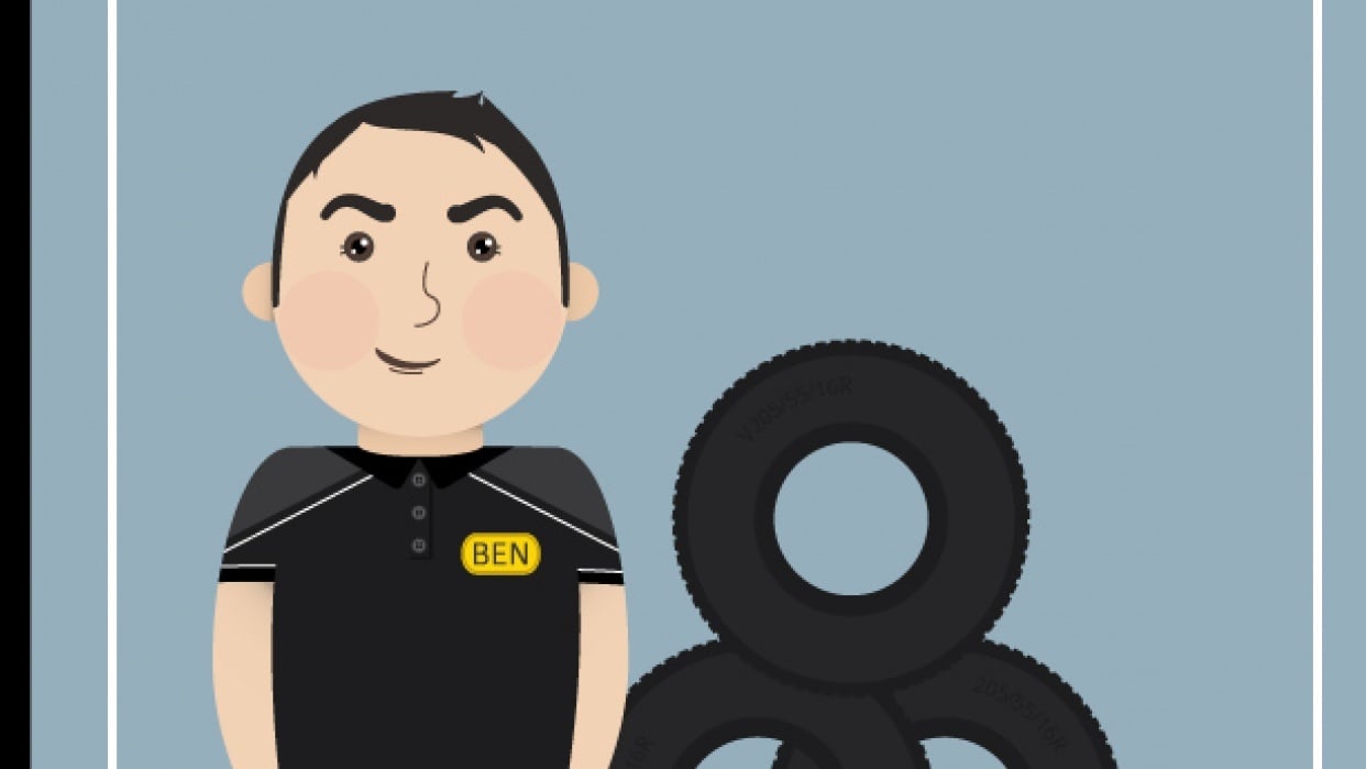 Keep Rollin' (Tire Guy) Skillshare Student Project